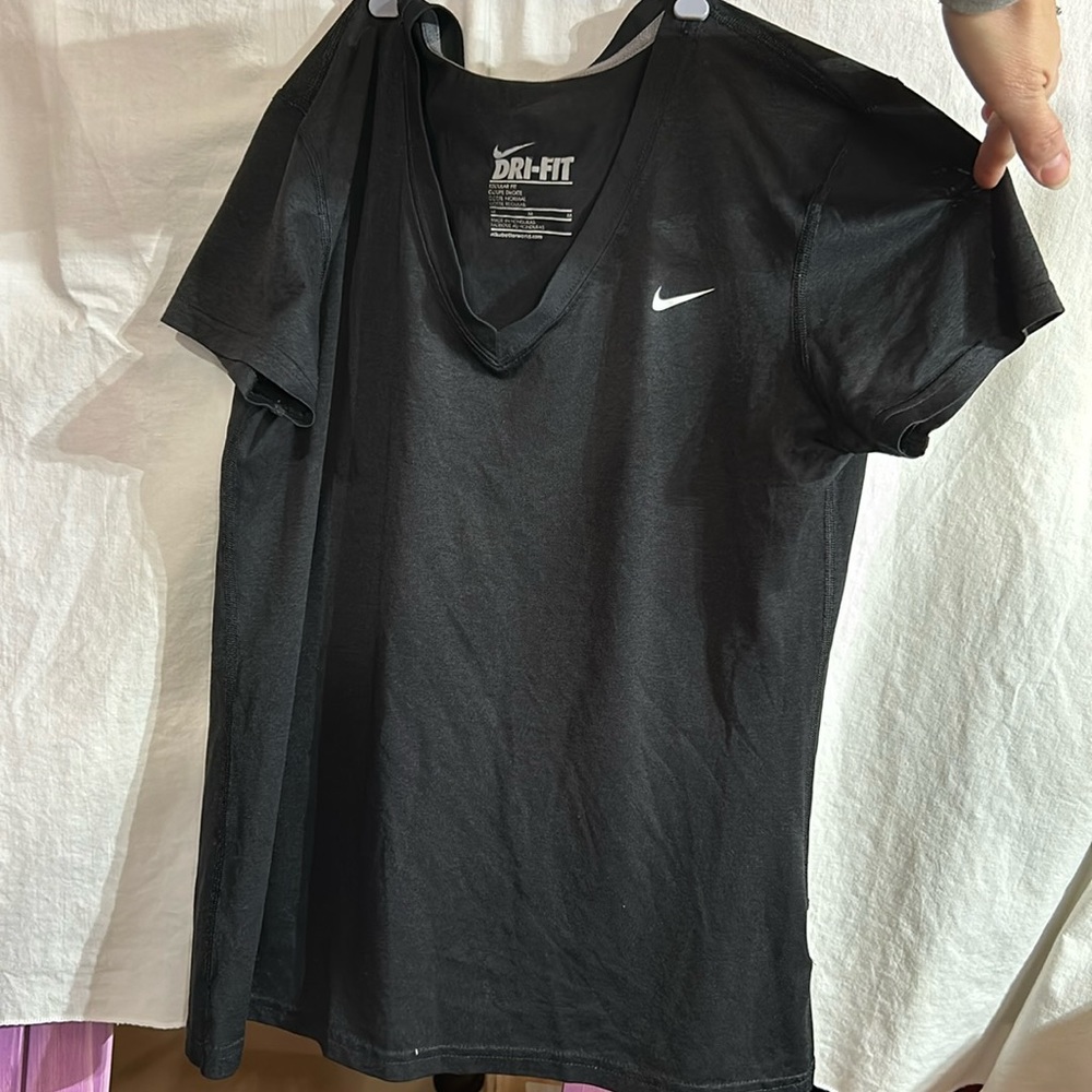 Nike v neck dry fit shirt
